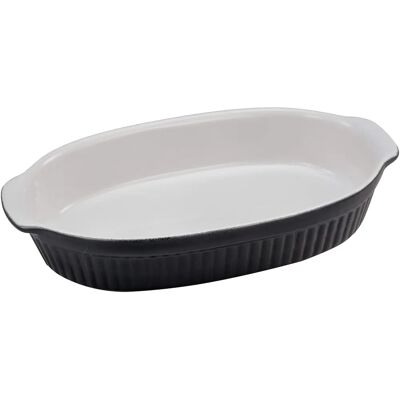 Plat à four noir/blanc CreaTable Modèle 23532 Plat à four noir/blanc CreaTable Modèle 23532