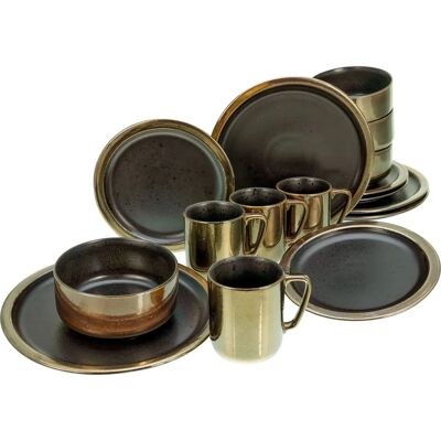 CREATABLE Modern Industrial 16-TLG. Geschirr-Set CREATABLE Modern Industrial 16-TLG. Geschirr-Set
