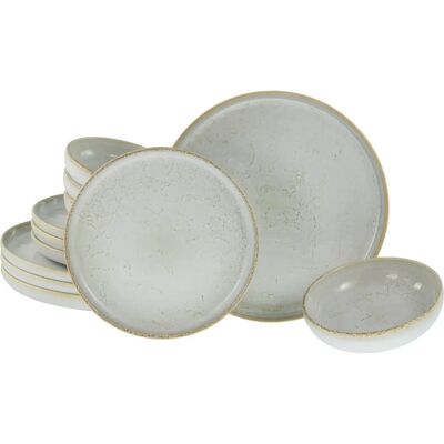 Creatable JEDÁLENSKÝ SERVIS - OFFWHITE - Servis för 4 personer Creatable JEDÁLENSKÝ SERVIS - OFFWHITE - Servis för 4 personer