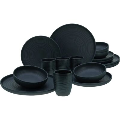Service de vaisselle CREATABLE Uno 16 pièces - Tons naturels Service de vaisselle CREATABLE Uno 16 pièces - Tons naturels