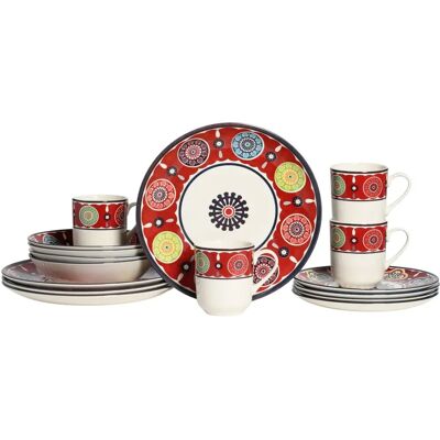 CreaTable Sumaya 16-tlg. Geschirrset - Geschirrset CreaTable Sumaya 16-tlg. Geschirrset - Geschirrset