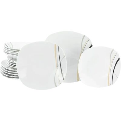 CREATABLE Quadratisches City Line Geschirr-Set 18-tlg CREATABLE Quadratisches City Line Geschirr-Set 18-tlg