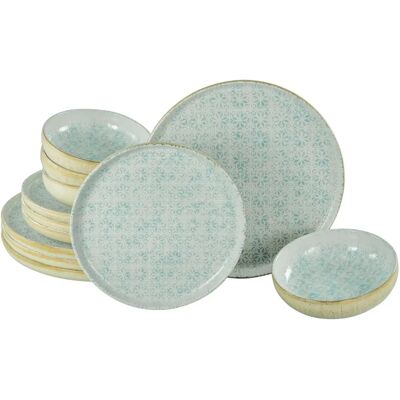 Creatable Uno Emiliana 12-tlg. Tellerset - Shabby Look Creatable Uno Emiliana 12-tlg. Tellerset - Shabby Look