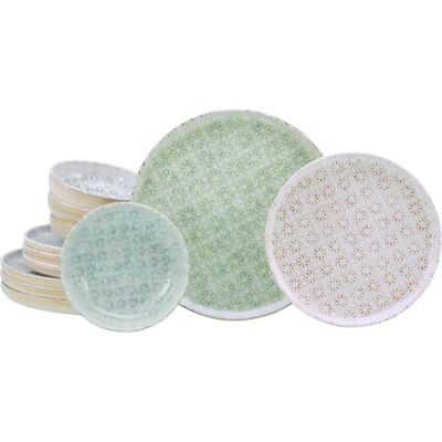 CREATABLE - Uno Emiliana - Multicolor - Dinnerware Set CREATABLE - Uno Emiliana - Multicolor - Dinnerware Set