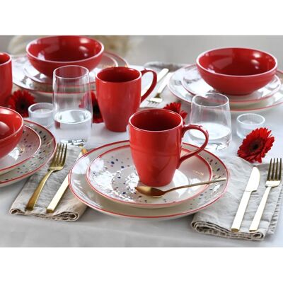 Creatable Joy 16-tlg. buntes Kombiservice - Geschirr-Set Creatable Joy 16-tlg. buntes Kombiservice - Geschirr-Set