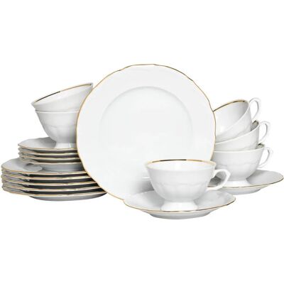CreaTable Maria Theresia 18-tlg. Kaffeeservice - Geschirrset CreaTable Maria Theresia 18-tlg. Kaffeeservice - Geschirrset