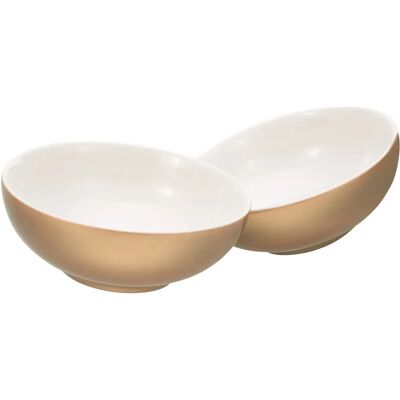 CreaTable Golden Days - Ensemble tasse et bol - Blanc CreaTable Golden Days - Ensemble tasse et bol - Blanc