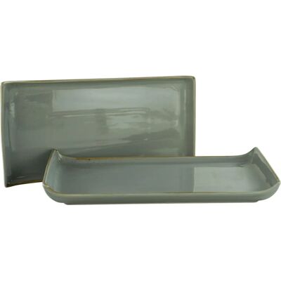 CREATABLE - Nature Collection - sötétszürke - 33x16,5 cm - Tálaló tál CREATABLE - Nature Collection - sötétszürke - 33x16,5 cm - Tálaló tál