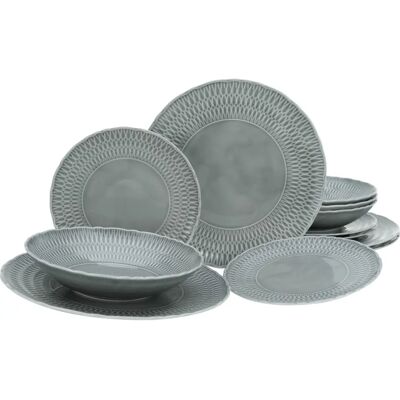 Creatable Sofia Juego de Porcelana 12 piezas - Juego de Vajilla Creatable Sofia Juego de Porcelana 12 piezas - Juego de Vajilla