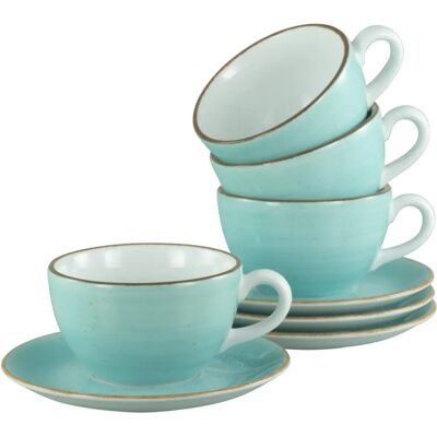CREATABLE Série Vintage Nature Aqua 8 pièces - Ensemble Cappuccino CREATABLE Série Vintage Nature Aqua 8 pièces - Ensemble Cappuccino