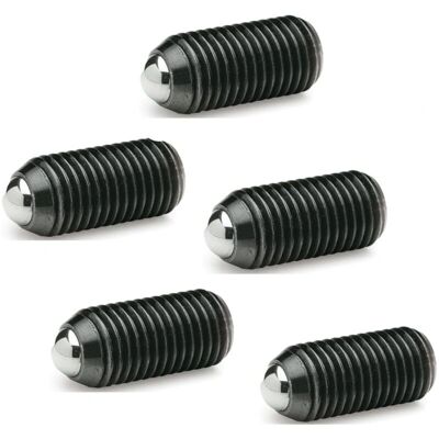 Clip molla Ganter Norm - M8, Acciaio, Nero, Confezione da 5 Clip molla Ganter Norm - M8, Acciaio, Nero, Confezione da 5
