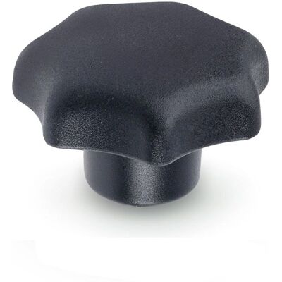 Ganter Norm elementi din 6336 KT-M5 25 K Stella Manopole con filettatura Boccola, nero - Mechanical Components Ganter Norm elementi din 6336 KT-M5 25 K Stella Manopole con filettatura Boccola, nero - Mechanical Components
