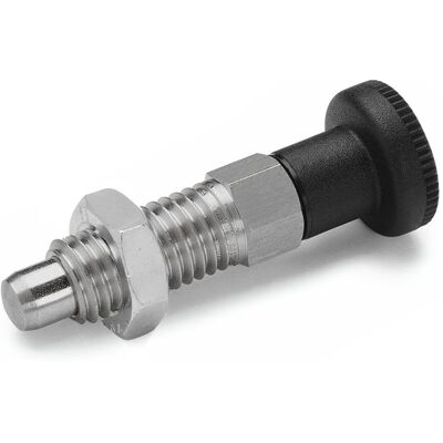 Ganter GN 717-3-M6-BK-NI Bolt - Stainless Steel - 3mm Diameter - Set of 2 Ganter GN 717-3-M6-BK-NI Bolt - Stainless Steel - 3mm Diameter - Set of 2