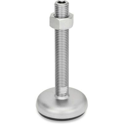 Ganter Stopy ze Stali Nierdzewnej - 31-80-M16-150-B1-Uk - Z Gumiową Podkładką Ganter Stopy ze Stali Nierdzewnej - 31-80-M16-150-B1-Uk - Z Gumiową Podkładką
