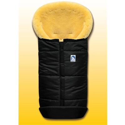 Heitmann Felle Premium Fußsack "Eisbärchen" (975) - schwarz (975 SZ) Heitmann Felle Premium Fußsack "Eisbärchen" (975) - schwarz (975 SZ)