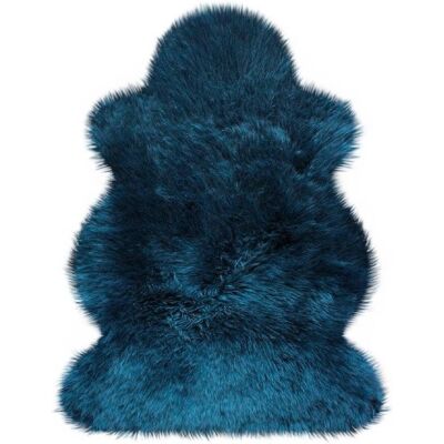 HEITMANN FELLE Lammfell blau - Premium Qualität Fellteppich 68-100cm HEITMANN FELLE Lammfell blau - Premium Qualität Fellteppich 68-100cm