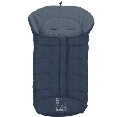 Heitmann - Eisbärchen - Blau - Fleecefutter - Fußsack Heitmann - Eisbärchen - Blau - Fleecefutter - Fußsack