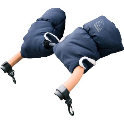HEITMANN FELLE - Eisbärchen Copy - Blau - Kinderwagen-Handwärmer HEITMANN FELLE - Eisbärchen Copy - Blau - Kinderwagen-Handwärmer
