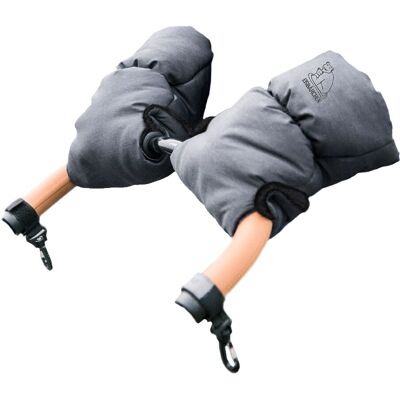 HEITMANN FELLE Eisbärchen Copy hellgrau Polyester/Fleece Kinderwagen-Handwärmer HEITMANN FELLE Eisbärchen Copy hellgrau Polyester/Fleece Kinderwagen-Handwärmer