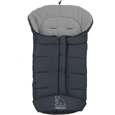 HEITMANN FELLE - Eisbärchen - Grau - Fleecefutter - Footmuff HEITMANN FELLE - Eisbärchen - Grau - Fleecefutter - Footmuff