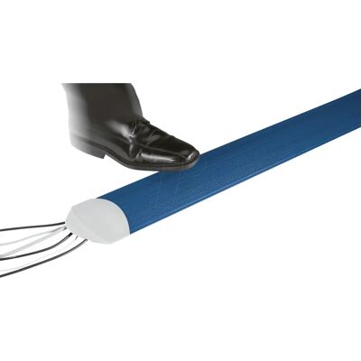 Protector de cables Serpa B9 - Azul, 3 canales, 150cm Protector de cables Serpa B9 - Azul, 3 canales, 150cm