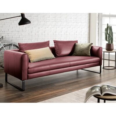 CANDY - Avola Designsofa - Rot - Leder - Sofa CANDY - Avola Designsofa - Rot - Leder - Sofa