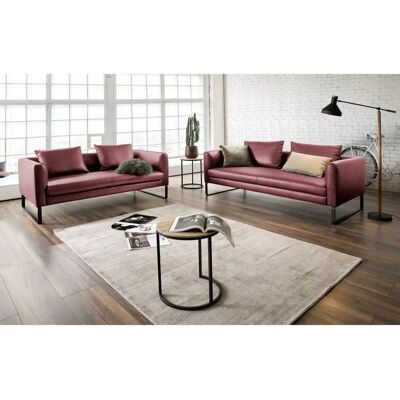 3C CANDY - Avola - Rot Leder - Avola - Sofa set 3C CANDY - Avola - Rot Leder - Avola - Sofa set