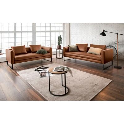 CANDY Avola Leder-Sofaset - 3-Sitzer, 2,5-Sitzer, Braun CANDY Avola Leder-Sofaset - 3-Sitzer, 2,5-Sitzer, Braun