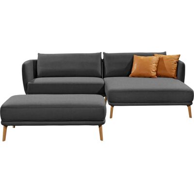 SCHÖNER WOHNEN-KOLLEKTION Pearl Grau Hocker SCHÖNER WOHNEN-KOLLEKTION Pearl Grau Hocker