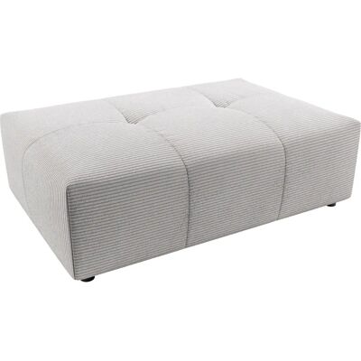 Candy Yoshy Polsterhocker - grau - 120x41x83 cm Candy Yoshy Polsterhocker - grau - 120x41x83 cm
