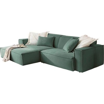 CANDY Matteo L-Form Sofa - L-förmig, Grün, 276cm CANDY Matteo L-Form Sofa - L-förmig, Grün, 276cm