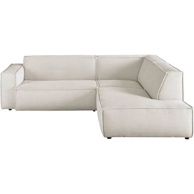 CANDY Matteo L-Form Sofa - Modern, Ottomane rechts, 254x72x224cm CANDY Matteo L-Form Sofa - Modern, Ottomane rechts, 254x72x224cm