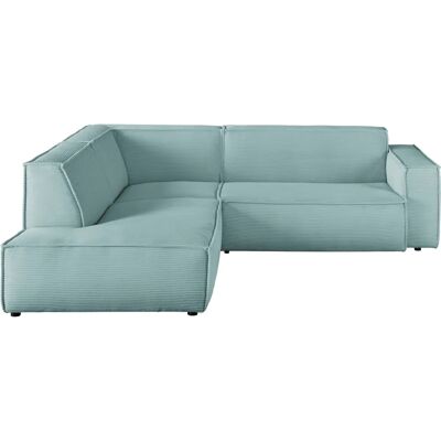 CANDY Matteo L-Form Lichtblau Sofa - Sofas CANDY Matteo L-Form Lichtblau Sofa - Sofas