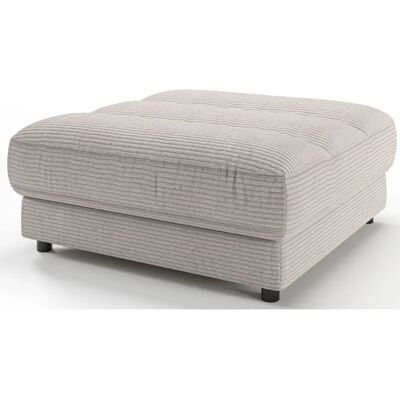 Candy Stripes Taupe Hocker - Ottomans Candy Stripes Taupe Hocker - Ottomans