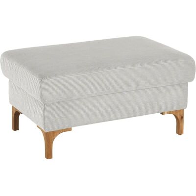 Candy Lecce Stauraumhocker - Silber Fabric Modernes Design Candy Lecce Stauraumhocker - Silber Fabric Modernes Design