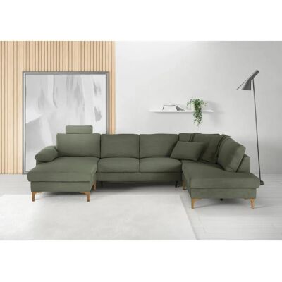 Candy Lecce Olivgrün Wohnzimmer-Sofa - Modernes Design Candy Lecce Olivgrün Wohnzimmer-Sofa - Modernes Design