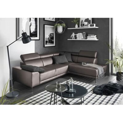 Candy Greve L-Form Leder-Sofa - Sofa Candy Greve L-Form Leder-Sofa - Sofa