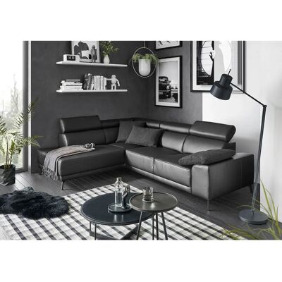 Candy Greve Modern Motorische L-Form Ledersofa - Sofa Candy Greve Modern Motorische L-Form Ledersofa - Sofa