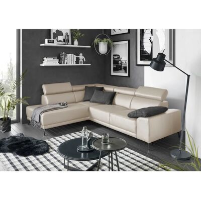 Candy Greve L-Form Leder Sofa - Sofa Candy Greve L-Form Leder Sofa - Sofa