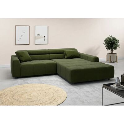 Candy Denver L-Form Feincord Sofa - Sofa Candy Denver L-Form Feincord Sofa - Sofa