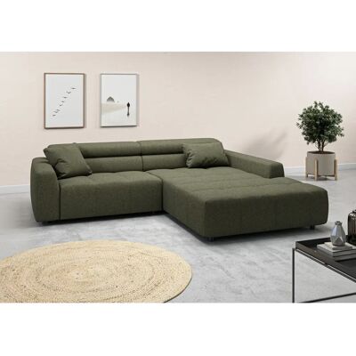 Candy Denver L-Form Sofa - Modern, Grün, Pflegeleicht Candy Denver L-Form Sofa - Modern, Grün, Pflegeleicht