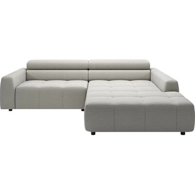 Candy Denver Ecksofa - Elektrische Verstellung, Ottomane rechts Candy Denver Ecksofa - Elektrische Verstellung, Ottomane rechts