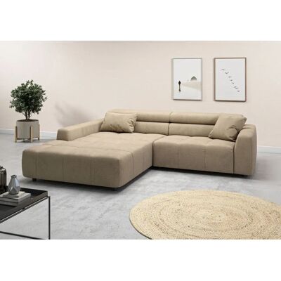 Candy Denver Elektrisch verstellbares Kopfteil Ecksofa - L-Form Candy Denver Elektrisch verstellbares Kopfteil Ecksofa - L-Form