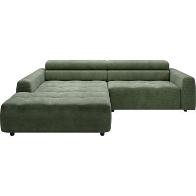 Candy Denver - Elektrische Kopfstütze, Ottomane links, Sofa Candy Denver - Elektrische Kopfstütze, Ottomane links, Sofa