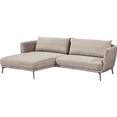 SCHÖNER WOHNEN-KOLLEKTION Pearl - Longchair Velours - Sofa SCHÖNER WOHNEN-KOLLEKTION Pearl - Longchair Velours - Sofa