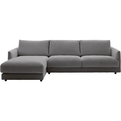 Schöner Wohnen - Garbo L-Form 292 - dunkelgrau - Cord - Sofa Schöner Wohnen - Garbo L-Form 292 - dunkelgrau - Cord - Sofa