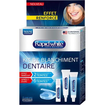 Kit de Blanchiment Dentaire Rapid White - 4 Produits - Publicité Kit de Blanchiment Dentaire Rapid White - 4 Produits - Publicité