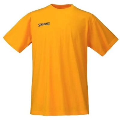 SPALDING Men's Yellow Football T-Shirt - T-Shirt for Football SPALDING Men's Yellow Football T-Shirt - T-Shirt for Football
