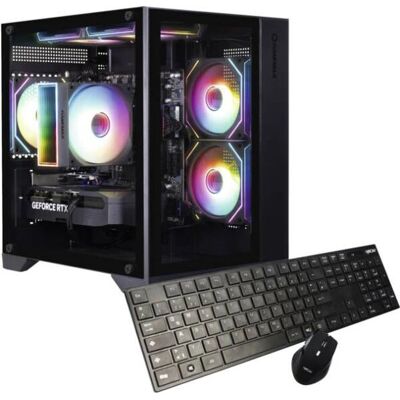 Hyrican - Infinity Mini BK - Ryzen 5 5500 - PC de bureau - Publicité Hyrican - Infinity Mini BK - Ryzen 5 5500 - PC de bureau - Publicité