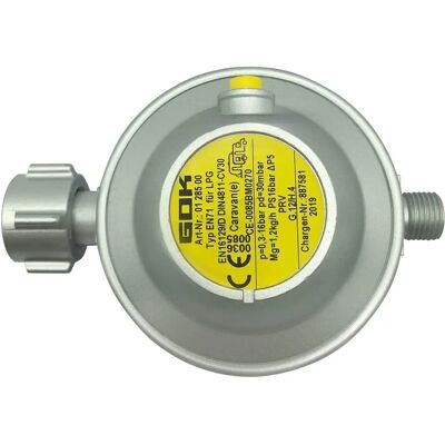 LE SANITAIRE Gok Gasregelaar voor Caravan Niveau 2 - Gasregelaar LE SANITAIRE Gok Gasregelaar voor Caravan Niveau 2 - Gasregelaar